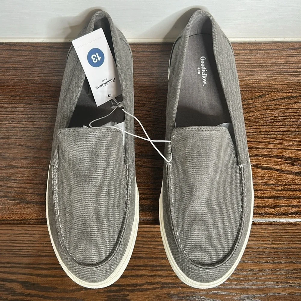 Men's Gabe Gray Slip On Shoes, Sz.13, NWT